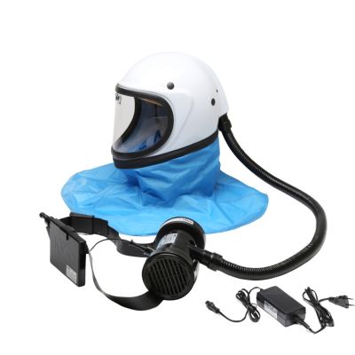 Casque K80 pour la filtration des poussières lors de la pratique de l'aérogommage